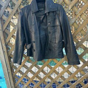 J. Peterman genuine leather jacket.. Size 0. Hardly worn. New Year's sale!